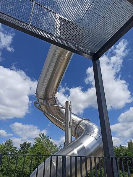 Evacuation tunnel slide, PH 9,5 m